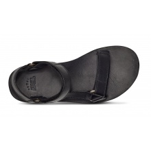 Teva Sandale Original Universal Leder schwarz Damen