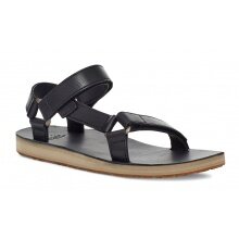 Teva Sandale Original Universal Leder schwarz Damen