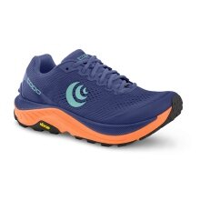 Topo Trail-Laufschuhe Ultraventure 3 (Stabilität, Langstrecke, breitere Zehenbox) purple/orange Damen