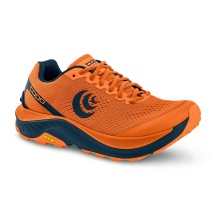 Topo Trail-Laufschuhe Ultraventure 3 (Stabilität, Langstrecke, breitere Zehenbox) orange Herren