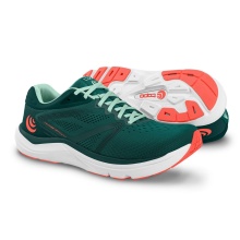 Topo Laufschuhe Magnifly 4 (Dämpfung) emeraldgrün/coral Damen