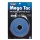 Tourna Overgrip Mega Tac (extreme Griffigkeit, haltbar, breit) blau 10er