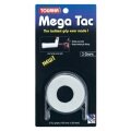 Tourna Overgrip Mega Tac (extreme Griffigkeit, haltbar, breit) weiss 3er