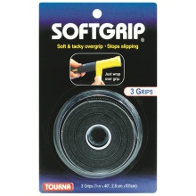 Tourna Overgrip Softgrip schwarz 3er