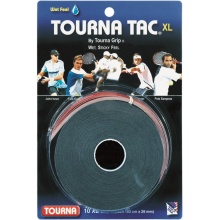 Tourna Overgrip Tac XL 0.55mm schwarz 10er