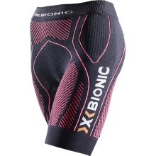 X-Bionic Laufhose Short The Trick kurz schwarz/pink Damen