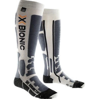 X-Socks Skisocke Radiactor Lamborghini silber/anthrazit Herren - 1 Paar