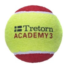 Tretorn Methodikbälle Stage 3 Academy Red Felt rot/gelb 36er Polybag