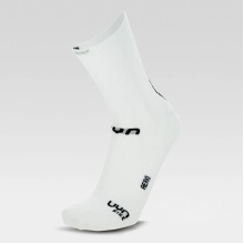 UYN Bikesocke Aero Cycling (leicht, schnelltrocknend) weiss/schwarz Herren - 1 Paar