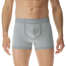 UYN Boxershort Motyon 2.0 (optimiert den Feuchtigkeitstransport und Luftzirkulation) Unterwäsche grau Herren