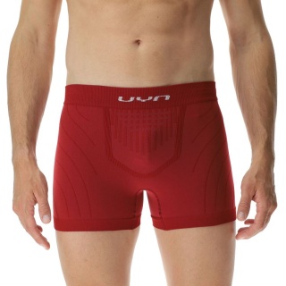 UYN Boxershort Motyon 2.0 (optimiert den Feuchtigkeitstransport und Luftzirkulation) Unterwäsche rot Herren