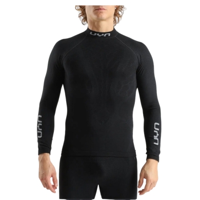 UYN Funktions-Langarmshirt Elevatyon Biomorph Turtle Neck (ideale Thermoregulation, atmungsaktiv) schwarz Herren