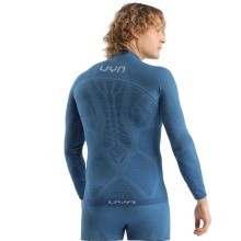 UYN Funktions-Langarmshirt Elevatyon Biomorph Turtle Neck (ideale Thermoregulation, atmungsaktiv) blau Herren