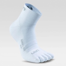 UYN Laufsocke Five Low Cut (High-5-Technologie) weiss - 1 Paar