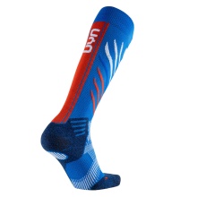 UYN Skisocke Natyon 2.0 Russia blau/rot/weiss Herren -1 Paar