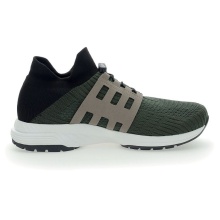 UYN Sneaker-Laufschuhe Nature Tune (Merinowolle, flexibel, nahtlos) olivegrün Herren