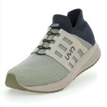 UYN Sneaker-Laufschuhe Nature Tune Vibram (Merinowolle, nahtlos, wasserabweisend) sandbraun/carbon Herren