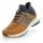 UYN Sneaker-Laufschuhe Nature Tune (Merinowolle, flexibel, nahtlos) senfgelb/grau Herren