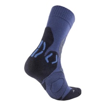 UYN Trekkingsocke Cool Merino (Merinowolle/Natex) denimblau/indigo Herren - 1 Paar