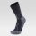 UYN Trekkingsocke Cool Merino (Merinowolle/Natex) schwarz/grau melange Herren - 1 Paar