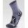 UYN Trekkingsocke Outdoor Explorer (schnelltrocknend, aus Natex) grau melange Herren - 1 Paar