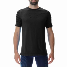 UYN Sport-Tshirt Padel Series Shirt (maximale Bewegungsfreiheit) Kurzarm schwarz Herren