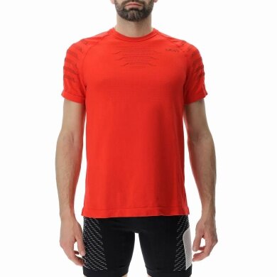 UYN Sport-Tshirt Padel Series Shirt (maximale Bewegungsfreiheit) Kurzarm rot Herren