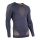 UYN Langarmshirt Evolutyon Round-Neck enganliegend Unterwäsche charcoal/gold Herren