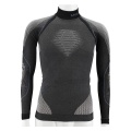 UYN Funktions-Langarmshirt Evolutyon Turtle Neck Melange enganliegend Unterwäsche anthrazit Herren