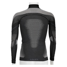 UYN Funktions-Langarmshirt Evolutyon Turtle Neck Melange enganliegend Unterwäsche anthrazit Herren