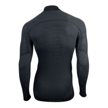 UYN Langarmshirt Fusyon Turtleneck (aus hochwertiger Merinowolle, weich, mit Rollkragen) schwarz Herren