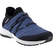 UYN Sneaker-Laufschuhe Free Flow Tune (Merinowolle/Knit) blau/schwarz Herren