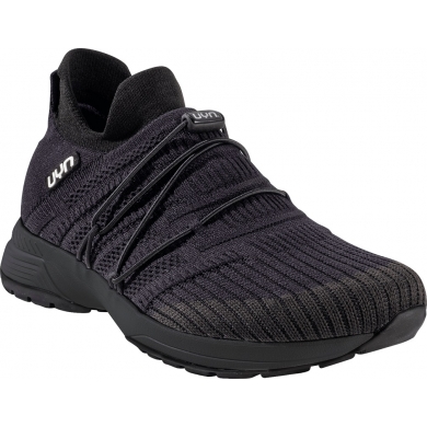 UYN Sneaker-Laufschuhe Free Flow Tune (Merinowolle/Knit) schwarz Herren