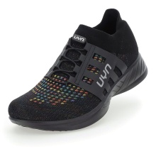 UYN Sneaker-Laufschuhe Rainbow Tune schwarz/bunt Herren