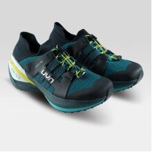 UYN Laufschuhe 6Sense (Trail) 2024 anthrazitgrau/blaugrün Herren