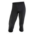 UYN Funktionsunterhose Fusyon Pant Medium (aus hochwertiger Merinowolle) schwarz/anthrazitgrau Herren