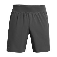 Under Armour Laufhose Launch Elite 7in Short (leicht, atmungsaktiv) kurz dunkelgrau Herren