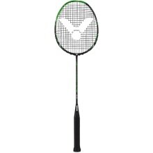 Victor Badmintonschläger Ultramate 7 (ausgewogen, steif) schwarz/grün - besaitet -