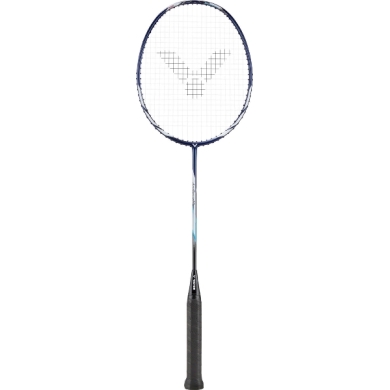 Victor Badmintonschläger Auraspeed 11 B (grifflastig/sehr flexibel) blau - besaitet -