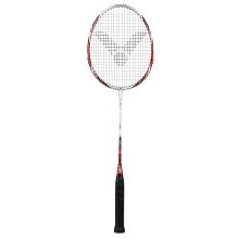 Victor Badmintonschläger Atomos 500 (Schulsport)<b> rot/weiss</b> - besaitet -