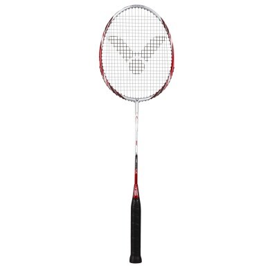 Victor Badmintonschläger Atomos 500 (Schulsport)<b> rot/weiss</b> - besaitet -