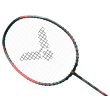 Victor Badmintonschläger Thruster Ryuga Metallic C (kopflastig, sehr steif) schwarz/rot - unbesaitet -