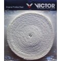 Victor Overgrip Frottee Grip (Übergriffband) weiss 12m Rolle