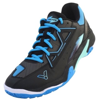 Victor Hallen-Indoorschuhe A531W C schwarz/blau Herren