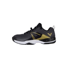 Victor Hallen-Indoorschuhe A930 CX schwarz/gold Herren