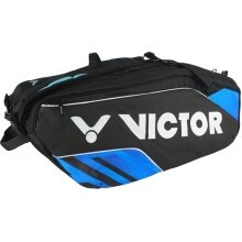 Victor Racketbag Multithermobag BR9313 CF (Schlägertasche, 3 Hauptfächer, Schuhfach) 2024 schwarz/blau