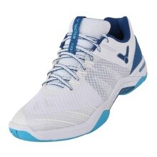 Victor Hallen-Indoorschuhe S82 AF weiss/blau Herren