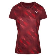 Victor Sport-Shirt T-44102 D (hohe Atmungsaktivität) rot Damen