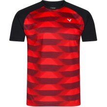 Victor Sport-Tshirt T-33102 CD Team Series schwarz/rot Jungen