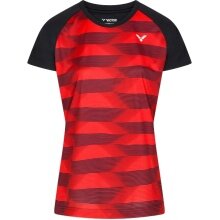 Victor Sport-Shirt T-34102 CD Team Series schwarz/rot Damen